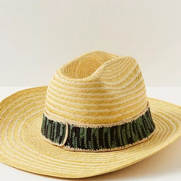 Free people Oaxaca greenpacha hat size medium, large main image 5